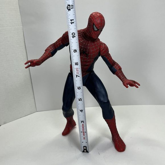 2002 Marvel SPIDER-MAN 12" Poseable  Action Figure Spiderman the Movie - Picture 11 of 11